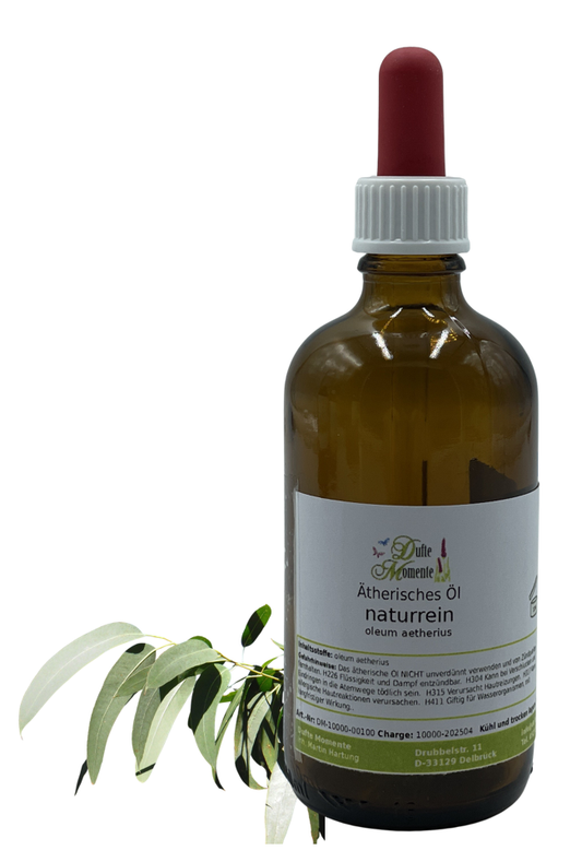 Braunglas-Flasche Ätherische Öl 100 ml mit Pipette