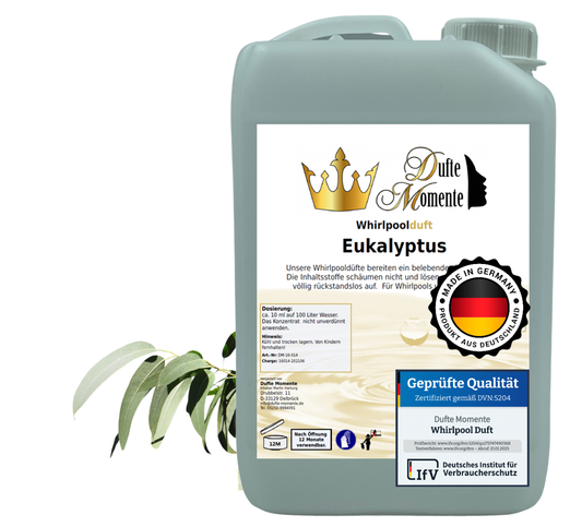 Whirlpoolduft 3 Liter Kanister Eukalyptus