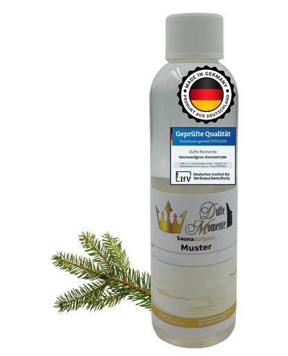 Saunaduft Konzentrat 250 ml Flasche Fichtennnadel