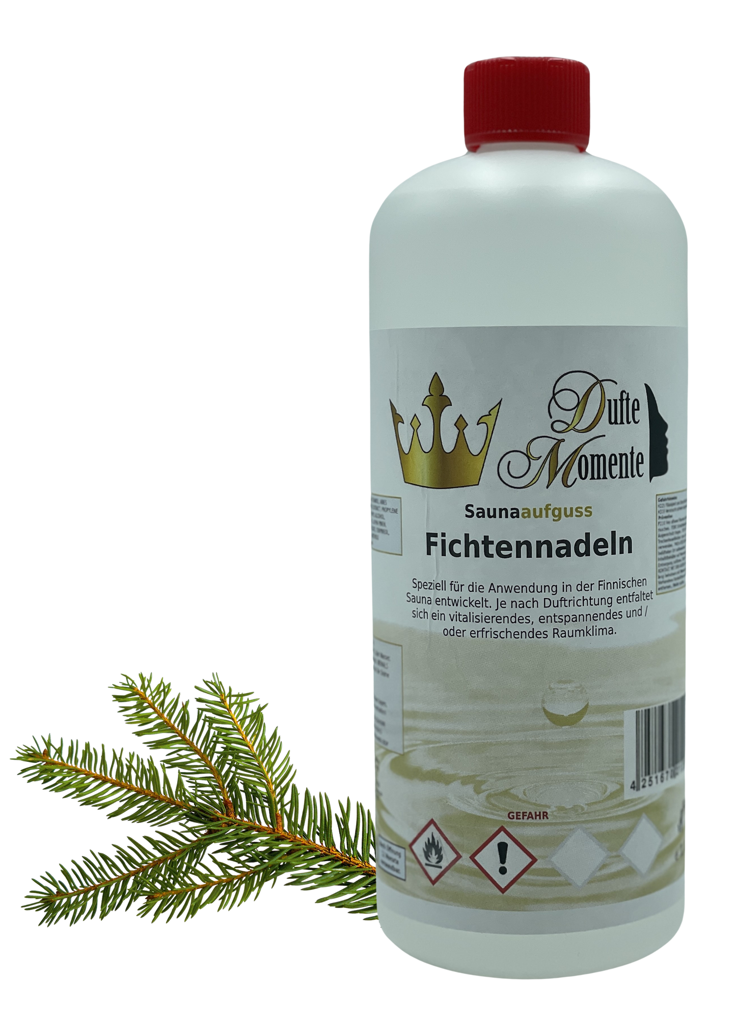 Fichtennadel Saunaaufguss-Konzentrat | 250 ml – 3 L | Profi-Qualität