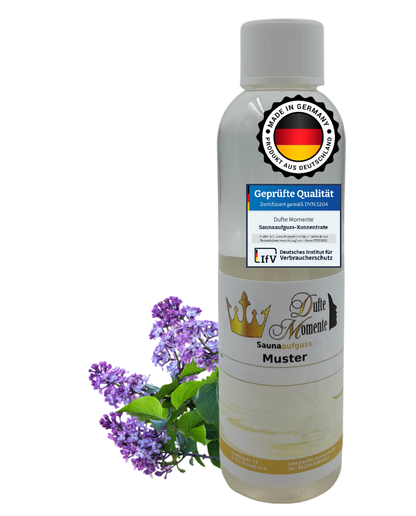 Saunaduft Konzentrat 250 ml Flasche Flieder
