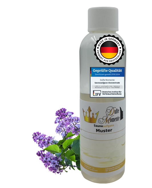 Saunaduft Konzentrat 250 ml Flasche Flieder