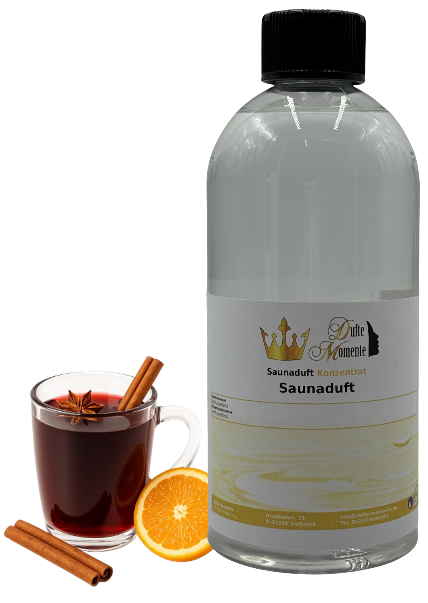 Glühwein Saunaaufguss-Konzentrat | 250 ml – 3 L | Würzig & Wärmend