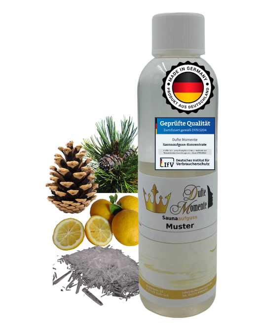 Saunaduft Konzentrat 250 ml Flasche Gluthauch