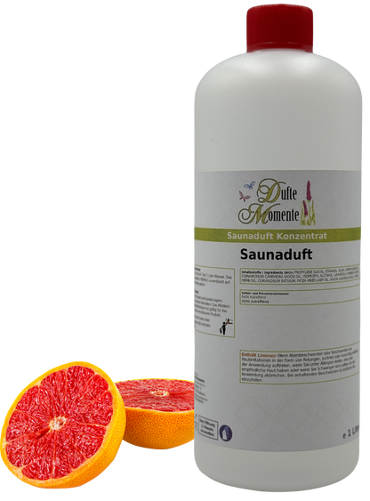 Grapefruit Saunaaufguss-Konzentrat | 250 ml – 3 L | Fruchtig & Erfrischend