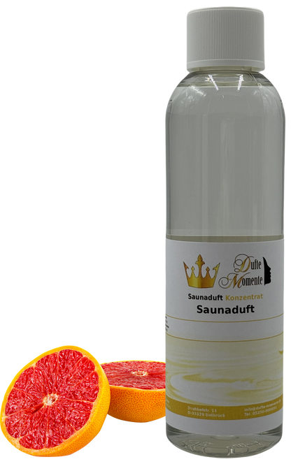 Grapefruit Saunaaufguss-Konzentrat | 250 ml – 3 L | Fruchtig & Erfrischend