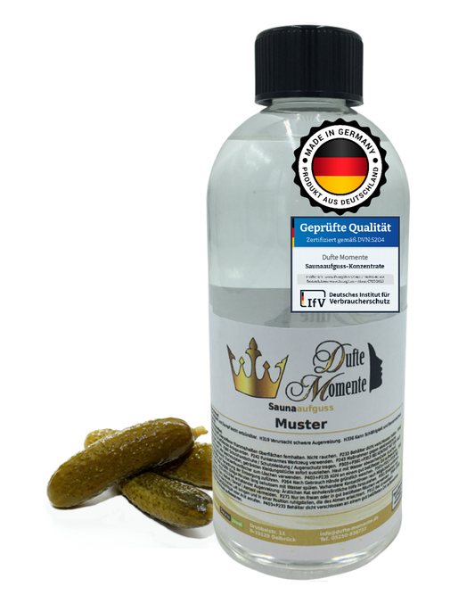 Saunaduft Konzentrat 500 ml Flasche Gurke