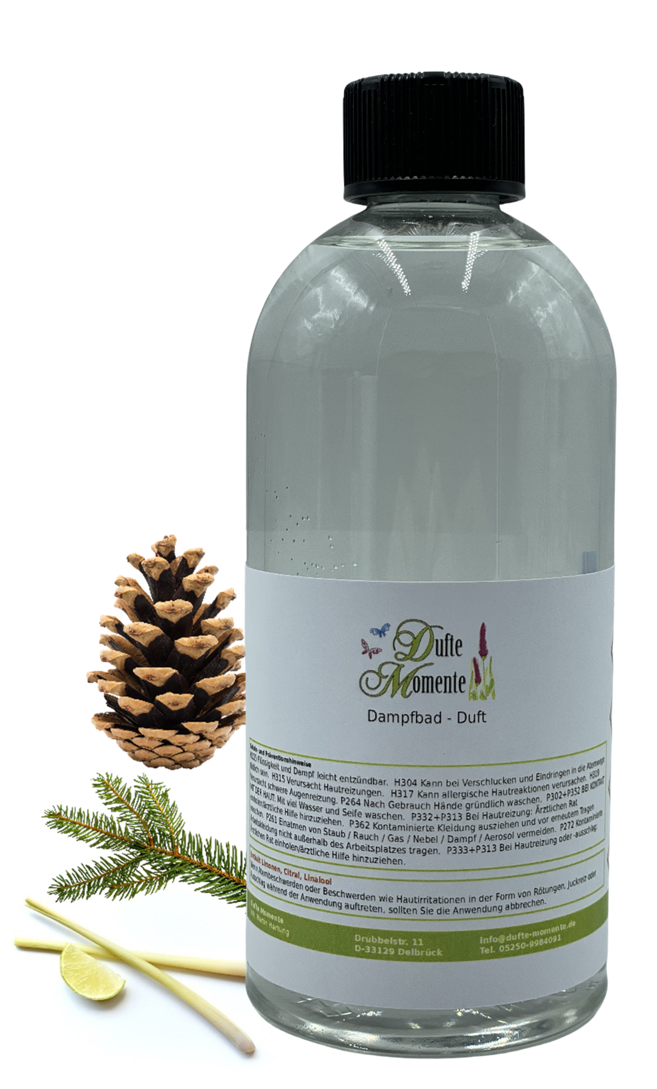 Dampfbad-Konzentrat Flasche