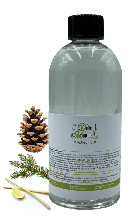 Dampfbad-Konzentrat Flasche