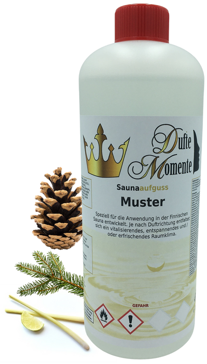 Himalaya Saunaaufguss-Konzentrat | 250 ml – 3 L | Edeltanne, Kiefernnadel, Lemongras & Zedernholz