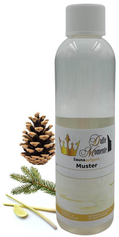 Himalaya Saunaaufguss-Konzentrat | 250 ml – 3 L | Edeltanne, Kiefernnadel, Lemongras & Zedernholz