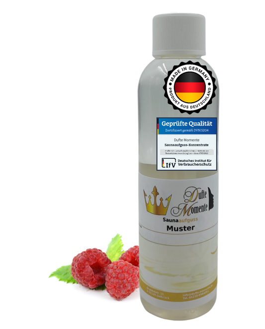 Saunaduft Konzentrat 250 ml Flasche Himbeere