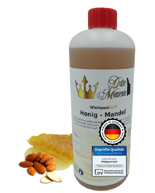 Whirlpoolduft 1 Liter Flasche Honig-Mandel