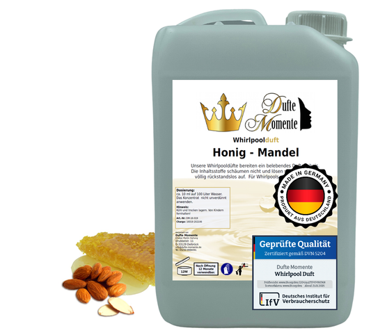 Whirlpoolduft 3 Liter Kanister Honig - Mandel