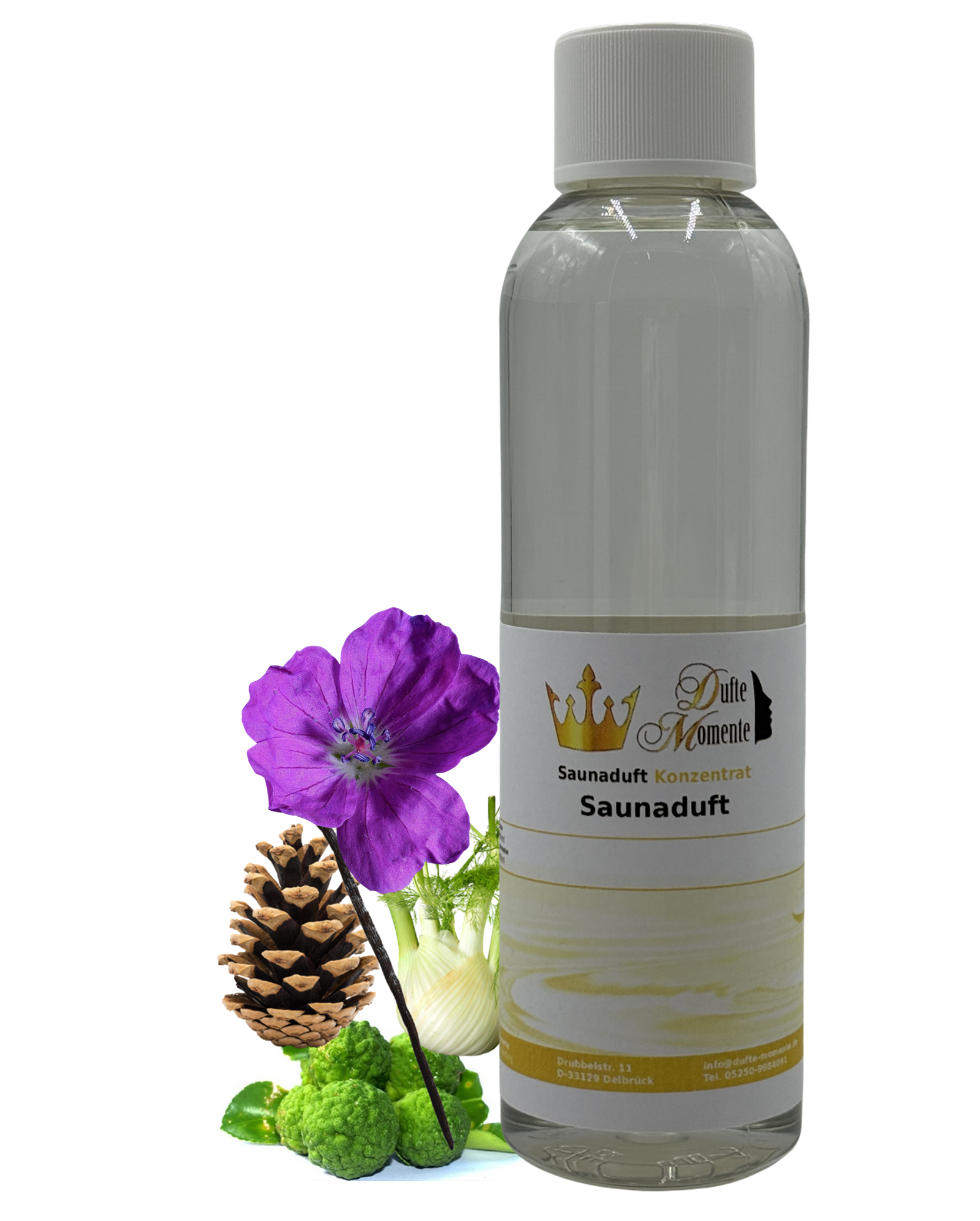Saunaduft Indian Summer in 250ml Flasche mit Duftbestandteilen