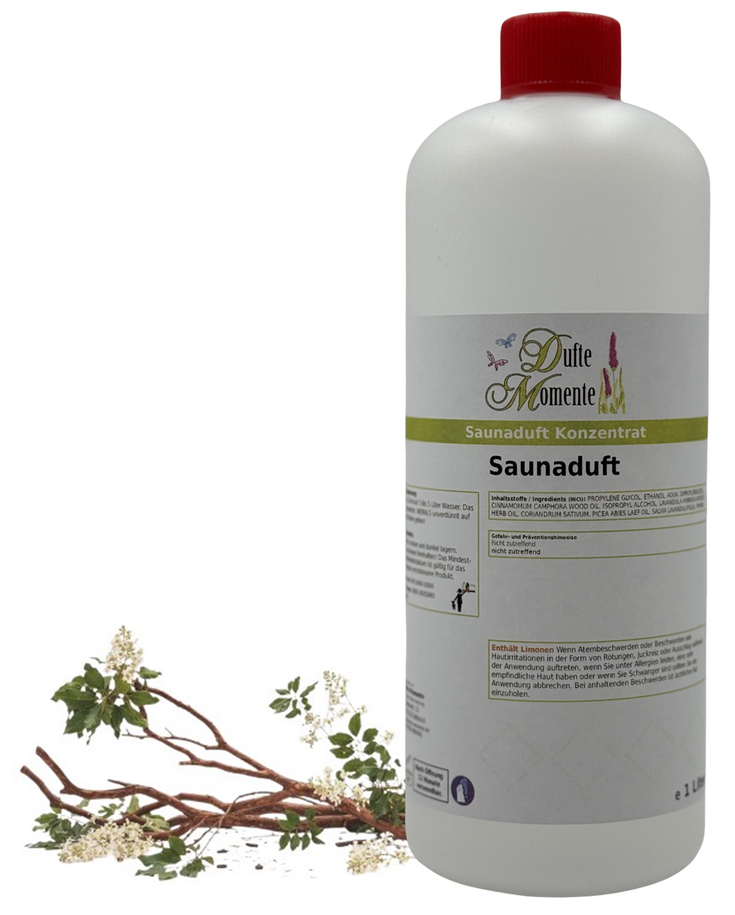 Saunaduft Indischer Palisander in 1000ml Flasche mit Palisander