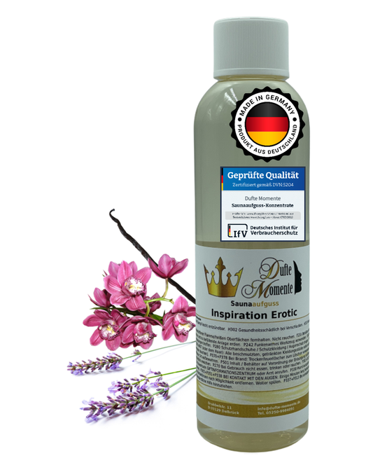 Saunaduft Konzentrat 250 ml Flasche Inspiration Erotic
