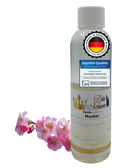 Saunaduft Konzentrat 250 ml Flasche Japanische Kirschblüte