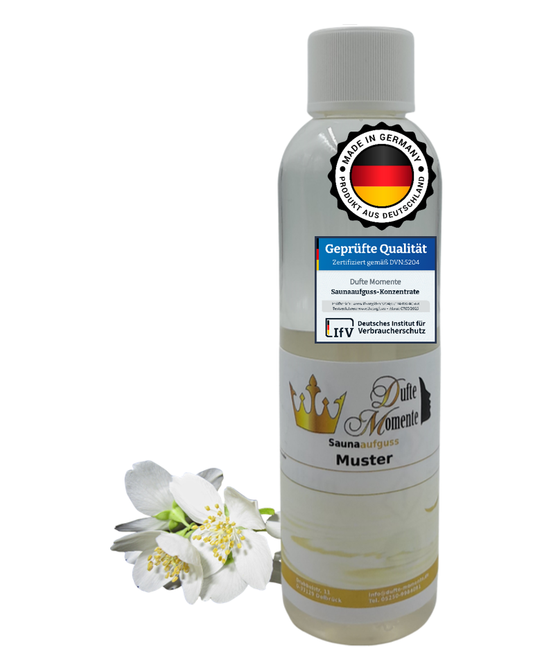 Saunaduft Konzentrat 250 ml Flasche Jasmin aus Santorin