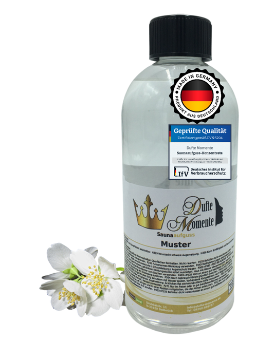 Saunaduft Konzentrat 500 ml Flasche Jasminblüten