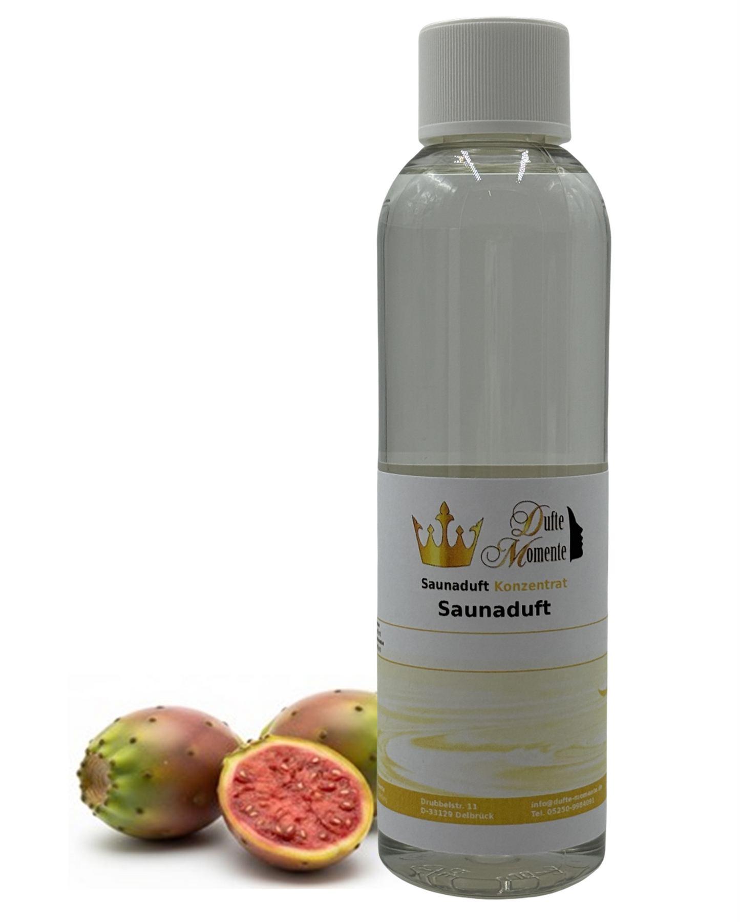 Saunaduft Kaktusfeige in 250ml Flasche mit Duftbestandteilen