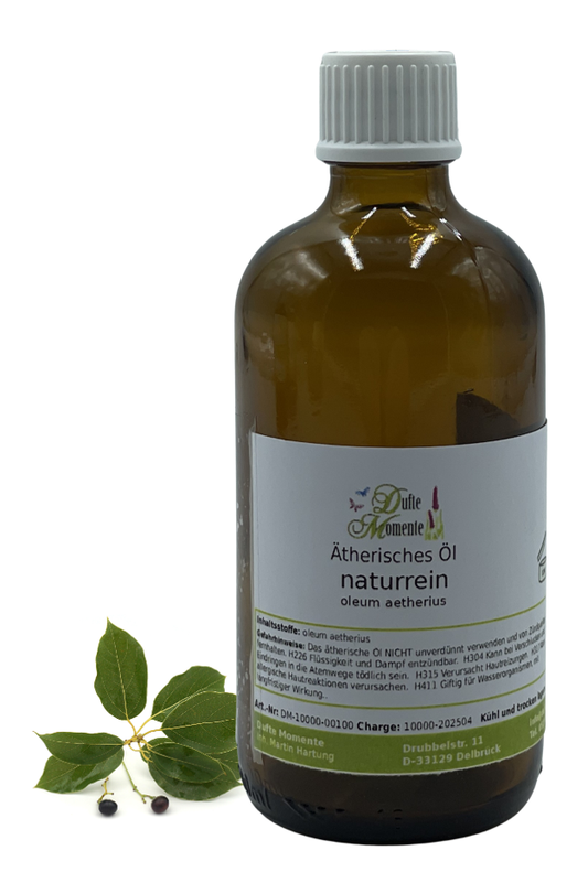 Ätherisches Öl Braunglas-Flasche 100 ml