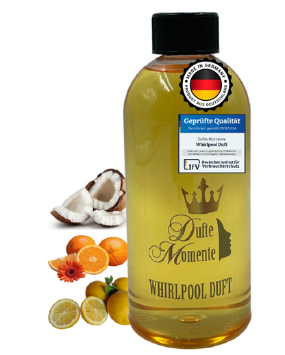 Whirlpoolduft 500 ml Flasche Kokos - Orange - Citrus