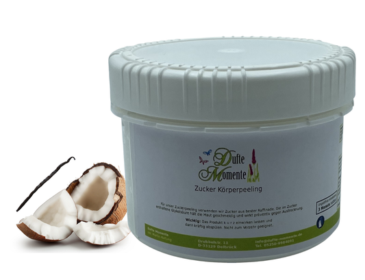 Wellness-Zucker Dose 400 g Kokos - Vanille