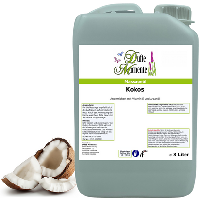 Produkt Massageöl 3 Liter Kokos