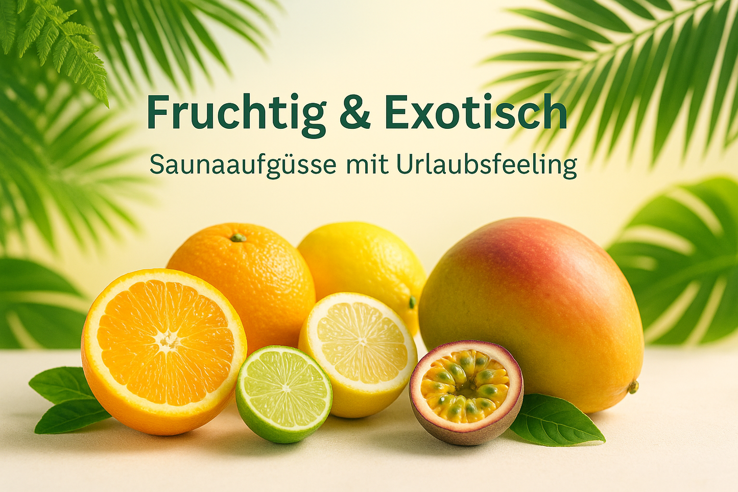 Zitrone Saunaaufguss-Konzentrat | 250 ml – 3 L | Frisch & Belebend
