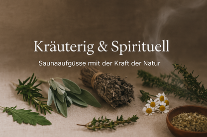 Rosmarin Saunaaufguss-Konzentrat | 250 ml – 3 L | Kräuterig & Belebend