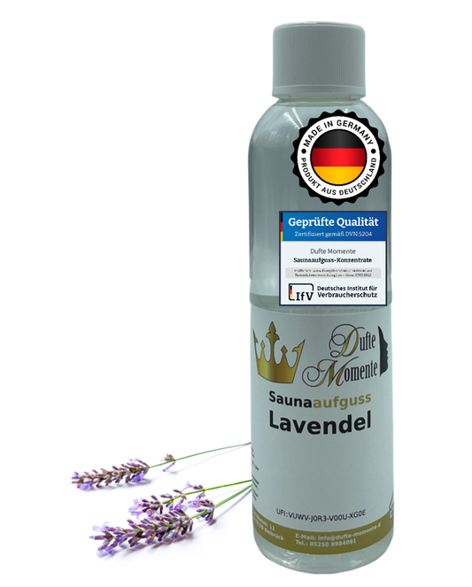 Saunaduft Konzentrat 250 ml Flasche Lavendel