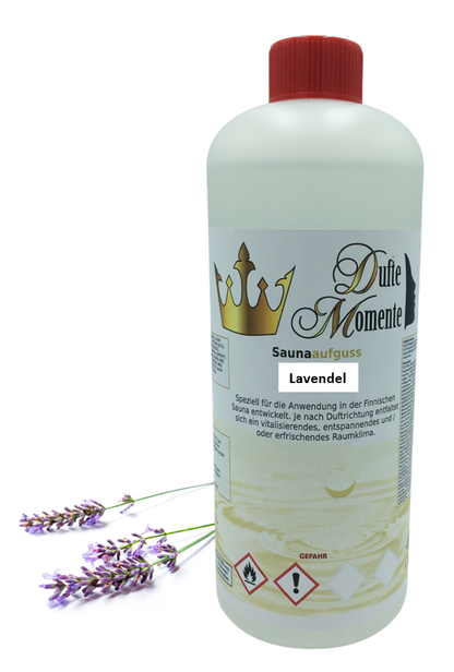 Lavendel Saunaaufguss-Konzentrat | 250 ml – 3 L | Blumig & Aromatisch