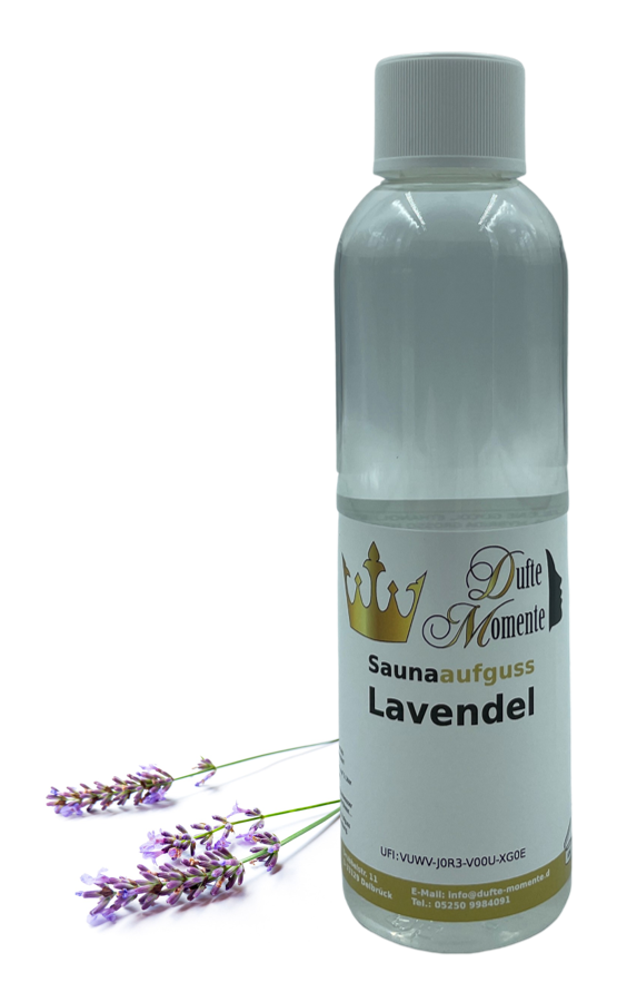 Lavendel Saunaaufguss-Konzentrat | 250 ml – 3 L | Blumig & Aromatisch