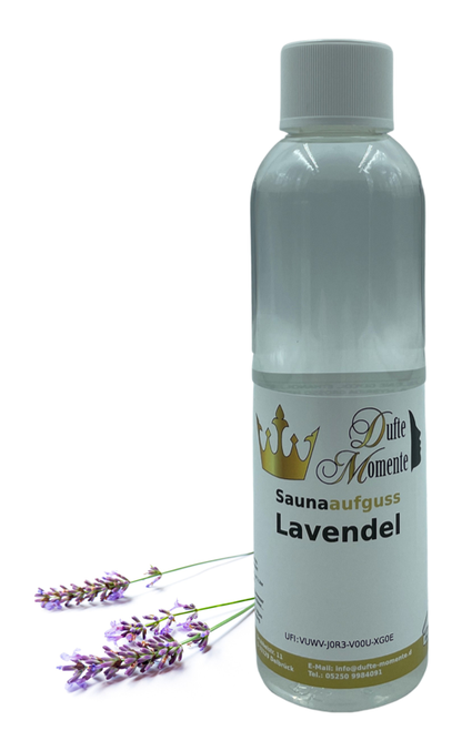 Lavendel Saunaaufguss-Konzentrat | 250 ml – 3 L | Blumig & Aromatisch