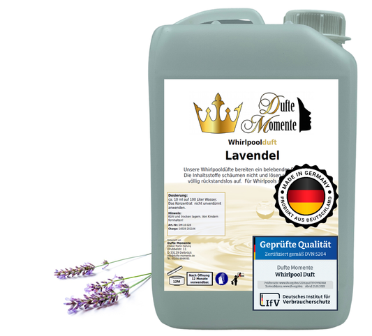 Whirlpoolduft 3 Liter Kanister Lavendel