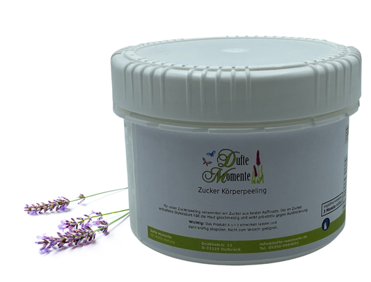 Wellness-Zucker Dose 400 g Lavendel