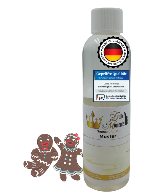 Saunaduft Konzentrat 250 ml Flasche Lebkuchen