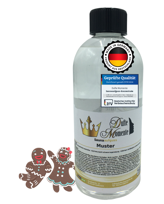 Saunaduft Konzentrat 500 ml Flasche Lebkuchen