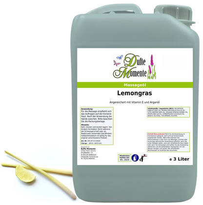 Produkt Massageöl 3 Liter Lemongras