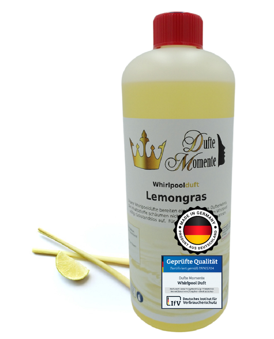 Whirlpoolduft 1 Liter Flasche Lemongras