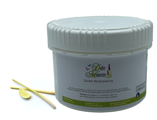 Wellness-Zucker Dose 400 g Lemongras