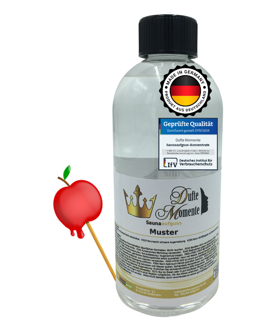 Saunaduft Konzentrat 500 ml Flasche Liebesapfel