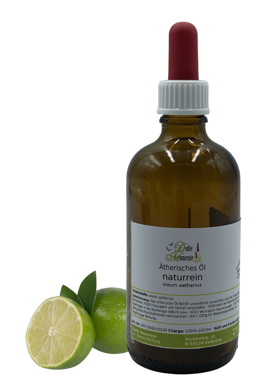 Braunglas-Flasche Ätherische Öl 100 ml mit Pipette