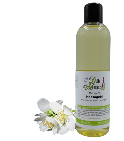 Massageöl 250ml Flasche Jasmin