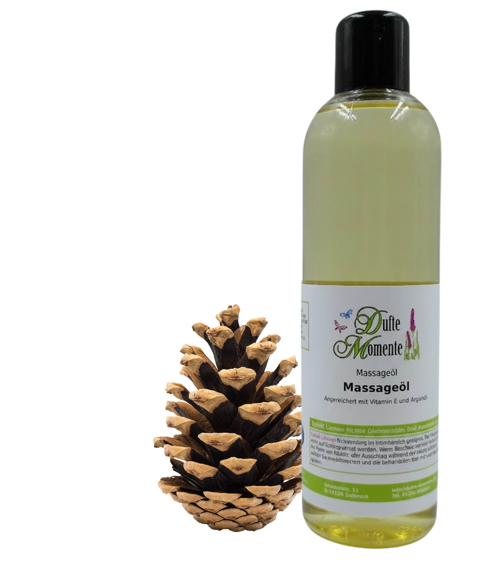 Massageöl 250ml Flasche Latschenkiefer