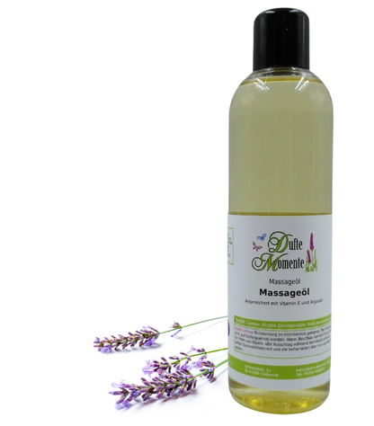 Massageöl 250ml Flasche Lavendel