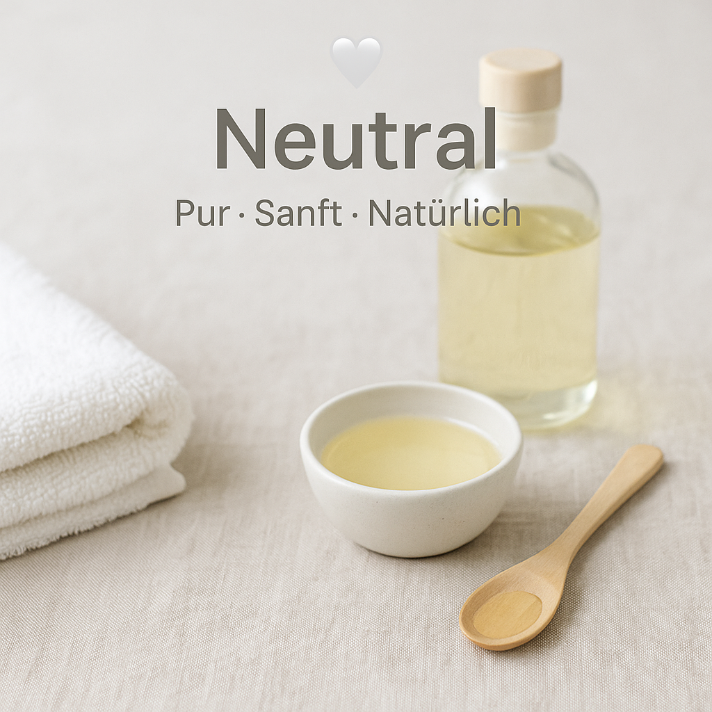 Motivbild Massageöl Neutral - pur, sanft, natürlich