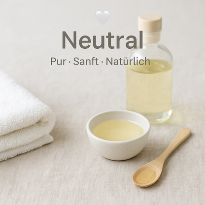 Motivbild Massageöl Neutral - pur, sanft, natürlich
