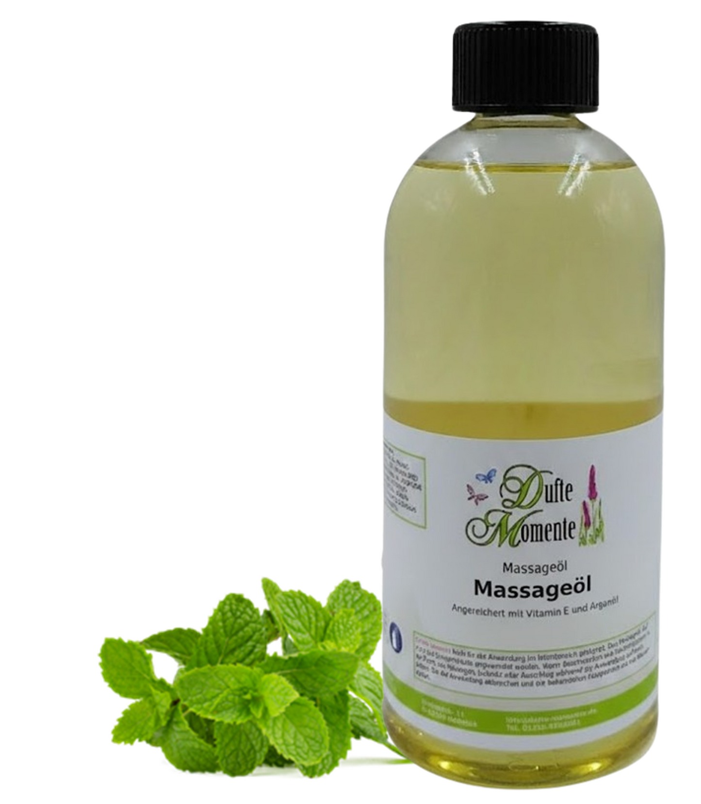 Massageöl 500ml Flasche Pfefferminze